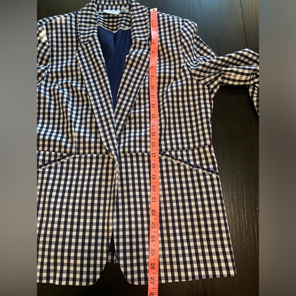 RAFAELLA GINGHAM BLAZER XL - Picture 10 of 11